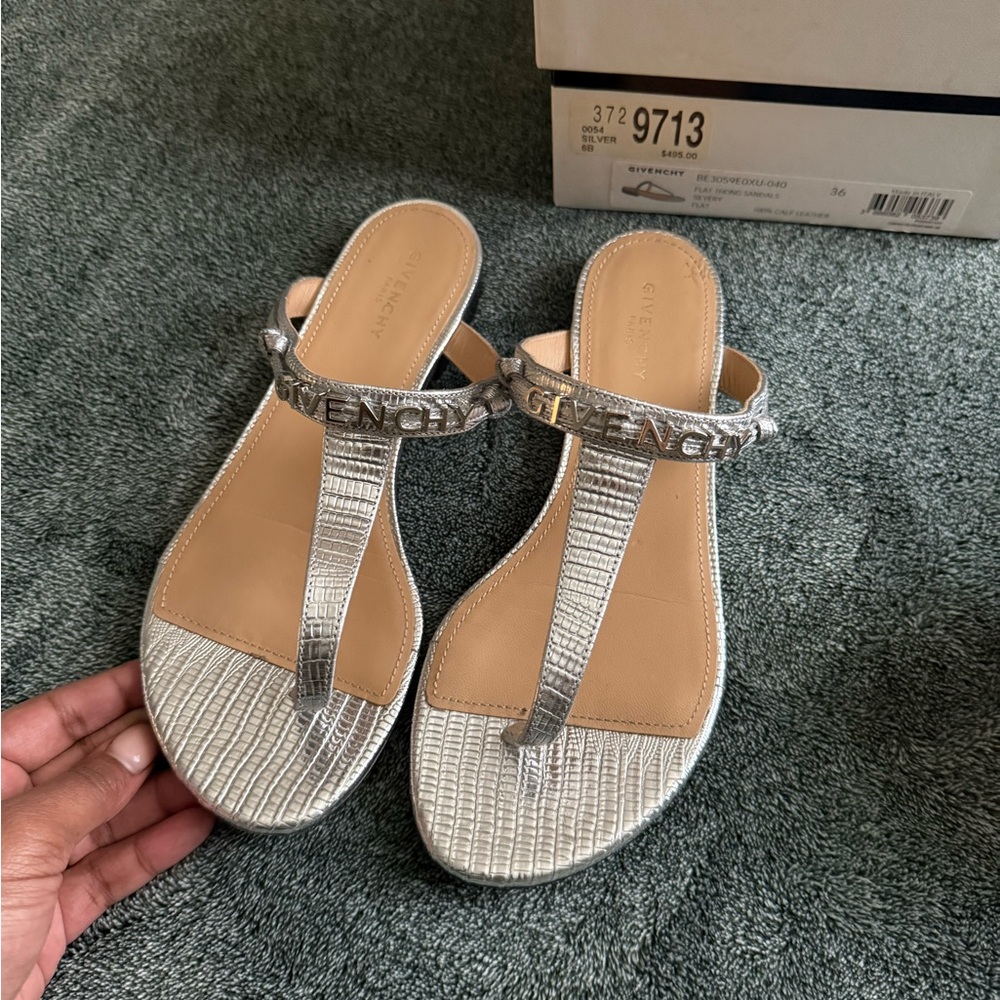 Givenchy Silver Women's Sandals